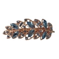 thumbnail image 1 of Jumpingount Horquilla de cristal con diamantes de imitación para mujer, fiesta de vacaciones, fecha de viaje, decoración, pinzas para el cabello Accesorio para el cabello Azul oscuro, 1 of 4