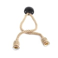 thumbnail image 1 of E27 Lamp Socket, 1m Hemp Cord, Electrical Wire, Decorative Pendant Light Bulb Holder (2 Sockets), 1 of 4