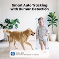 thumbnail image 6 of WANSVIEW 2.4G&5G WiFi Indoor Camera, 3K Cameras for Home Security, 360°Security Camera for Baby monitor/Pet camera with Auto Tracking & 24/7 Recording, 6 of 9