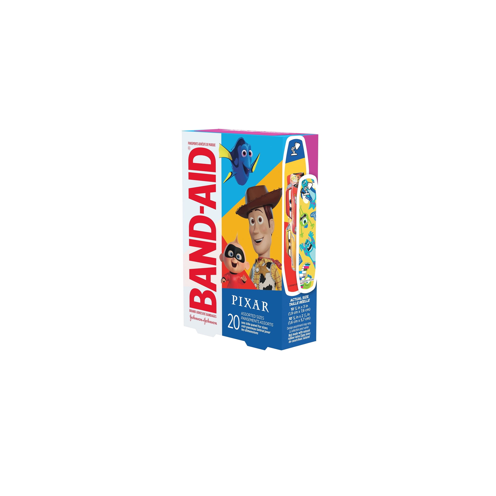 Band-Aid Pixar Mash-up Bandages (Pack of 4)