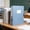 Sky Blue, variant on Guoxxzi File Organizer Box, Portable Collapsible Cardboard File Folder Organizer, Plastic File Storage Box, Document Storage Box for Home Office & Classroom (Light Blue)