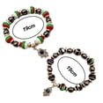 thumbnail image 2 of Cuentas de mal de ojo, pulseras navideñas para protección y bendición., 2 of 5