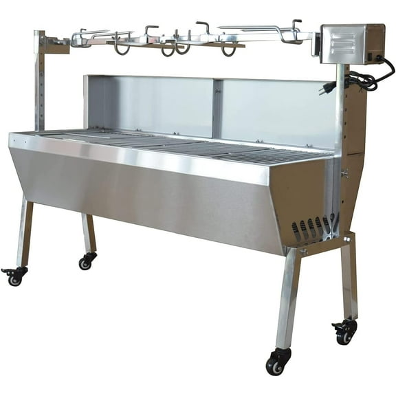 Preasion New Stainless Steel 15W Outdoor Electric Grill
