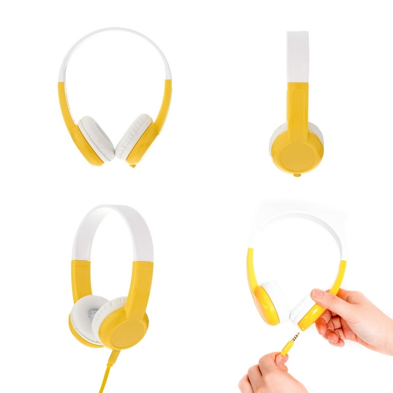 Listening Stethoscope, Audiophones Stethoscope Durable Convenient  Lightweight for Earphone Audition (Yellow)