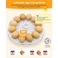 thumbnail image 4 of Automatic  Turning Chicken Duck Goose Incubator for Hatching Eggs at Home or Farm, 4 of 7