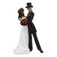 thumbnail image 4 of Ebros Day Of The Dead Wedding Dance Skeleton Figurine Cake Topper 6.25"Tall, 4 of 9