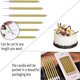 thumbnail image 4 of Metallic Candle, Birthday Cake Candle, 24 Pcs Long Thin Cake Candle For Birthday Wedding, 4 of 5