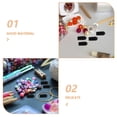 thumbnail image 3 of OULII 100Pack End Caps Rubber for Hair Accessories for Handmade Lovers for DIY Crafts, 3 of 8