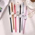 thumbnail image 4 of Resicozy Womens Watches Quartz Watch Casual Wrist Watches Easy Reader Watch with Leather Strap 2026 Red, 4 of 4