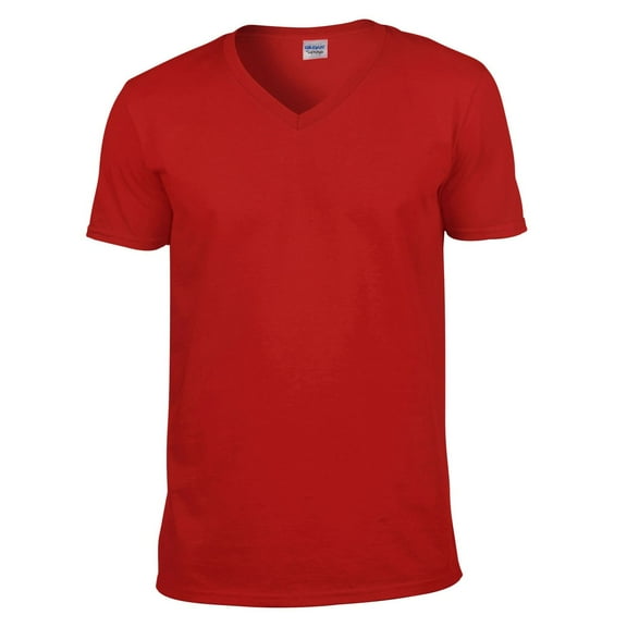 Gildan  Adult Softstyle V Neck T-Shirt