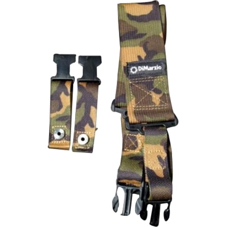 DiMarzio Cliplock Guitar Strap (Camo)