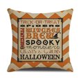 thumbnail image 1 of Toystoory Funda de almohada decorativa, decoración de Halloween, funda de almohada acogedora con patrón de calabaza, funda de cojín cuadrada para sofá, Decoración del hogar siete SXYM42 Toystoory HA060851-07B, 1 of 6