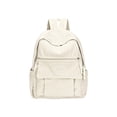 thumbnail image 2 of Vacemry Corduroy Backpack, Large Capacity Durable Corduroy Daypack with Two Shoulder Straps and Top Handle for Commuting Travel Study College Campus, Casual Everyday Carry Bag, 2 of 6