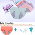 thumbnail image 2 of Teen girls period Panties comfortable soft Briefs Care Period Underwear Size 14Years, 2 of 6