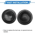 thumbnail image 6 of Unique Bargains 80mm Car Headlight Dust Cover F14C Flat Cap Rubber Housing Dust Seal Cap 2 Pcs, 6 of 6