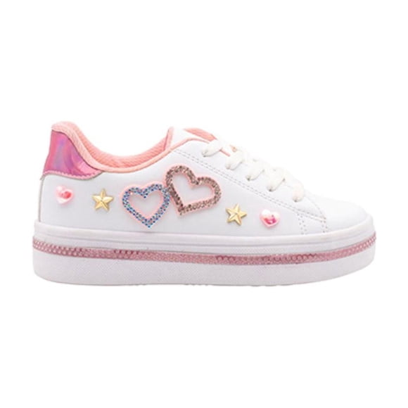 Tenis Niña Conors Casual blanco 21