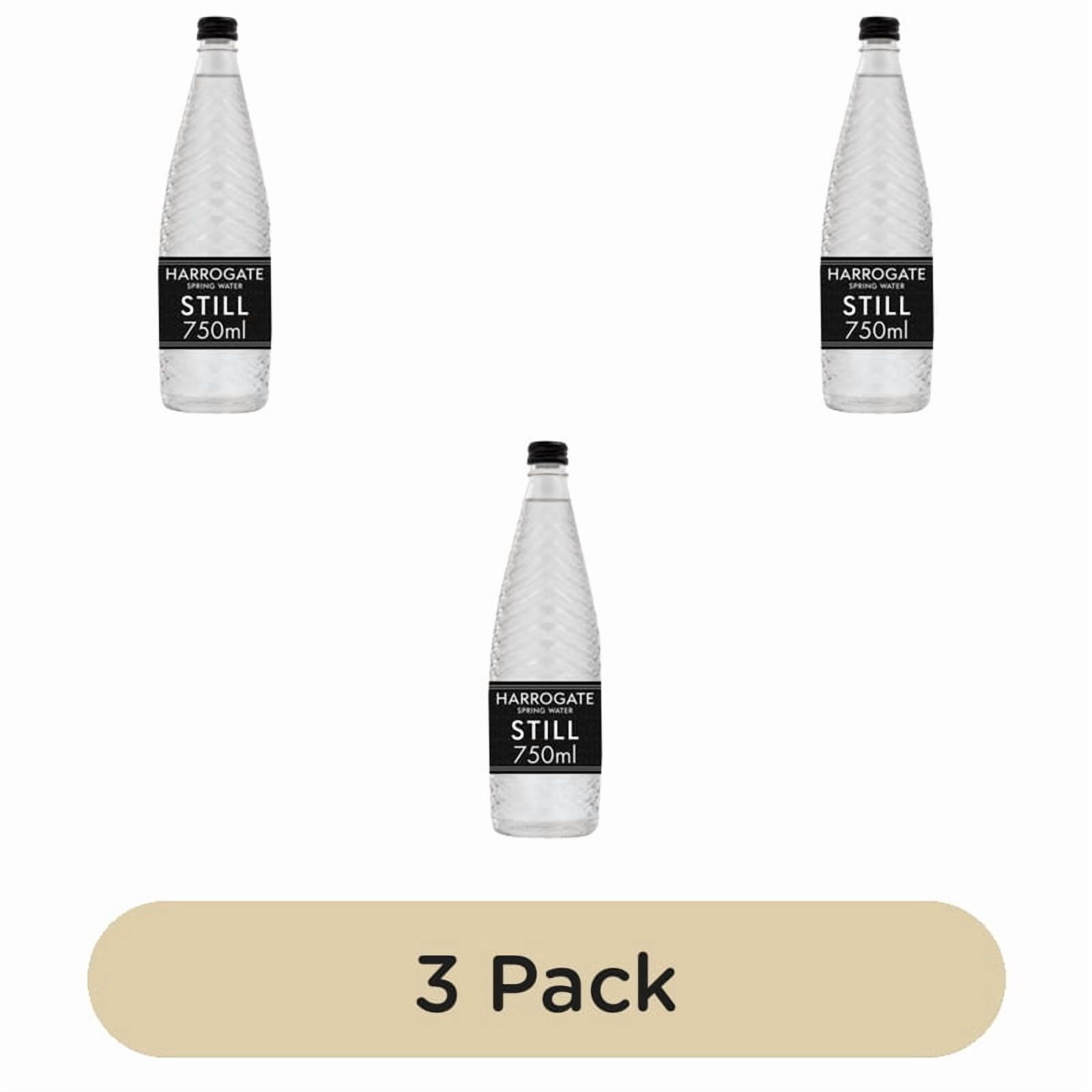 Harrogate Spring Water Still Glass Bottle 750ml, British Import (Pack of 3)