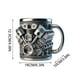 thumbnail image 2 of Taza de acero inoxidable personalizada - Motor V8 V6 Elegante para entusiastas de los autos Taza de acero inoxidable de resina Taza de vino con personalidad Taza de café Regalo Decoración Una taza, 2 of 6