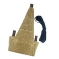 thumbnail image 4 of Taburete trípode de tela plegable, asiento antiarañazos, tela para Picnic, jardín, viaje Caqui, 4 of 8