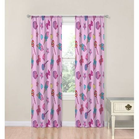 Jojo Dream Believe Kids Drapes Set Of 2 Walmart Com