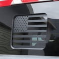 thumbnail image 1 of Calcomanía mate negra de la bandera de Estados Unidos para Ford F150, 1 of 7