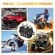 thumbnail image 2 of Winch Solenoid Relay Contactor 12V 500A Winch Relay Thumb Truck for 8000-15000lbs ATV UTV Boat 4x 4 Vehicles Replacement, 2 of 5