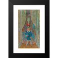 thumbnail image 2 of Zygmunt Waliszewski 10x14 Black Modern Framed Museum Art Print Titled - Portrait of a Boy in the Uhlan's Schako (1932), 2 of 5