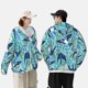 thumbnail image 4 of Fotbe Flying Swallows Chaqueta con Protección Solar UPF 50+ para Hombre y Mujer, Camisa con Capucha y Bolsillos-XX-Large, 4 of 7
