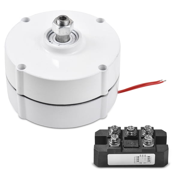 Generador de imanes permanentes con alternador trifásico de 300 W, 750 rpm, 12 V, alta velocidad