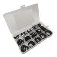 thumbnail image 4 of 200Pieces O-Rings Seal Gasket Washers Round Rubber 15 Size Washer Seals, 4 of 7