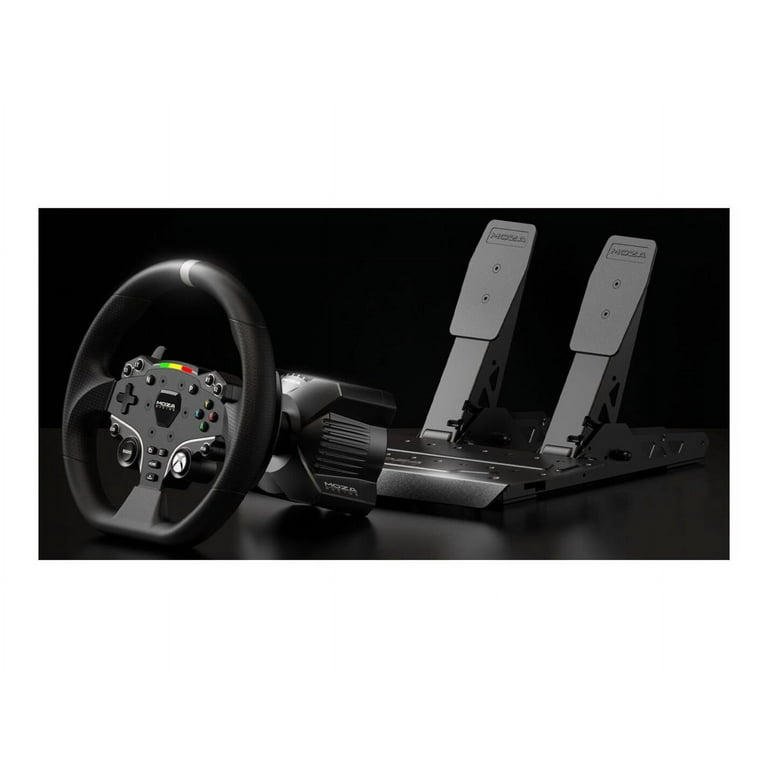 Moza Racing R3 Bundle, Wheel and Pedals Set, Wired, Adjustable