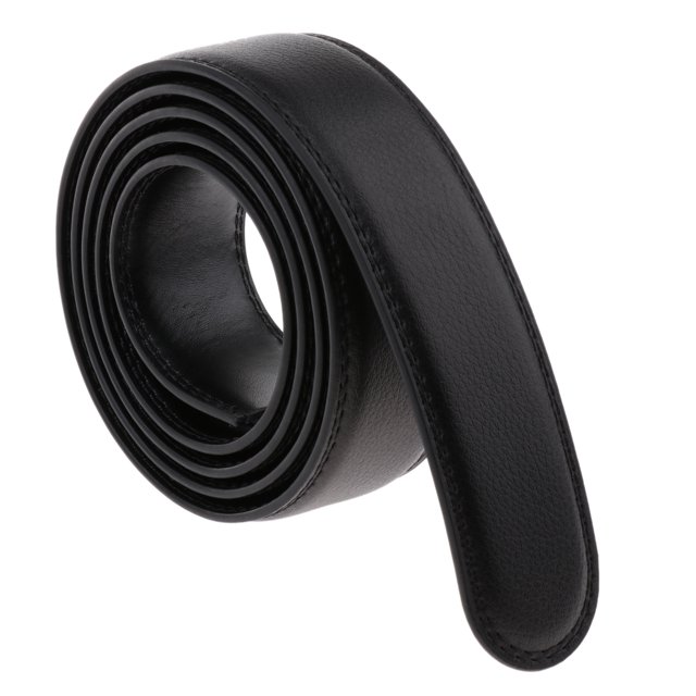 Cinturón sin hebilla Sunnimix para hombre Negro