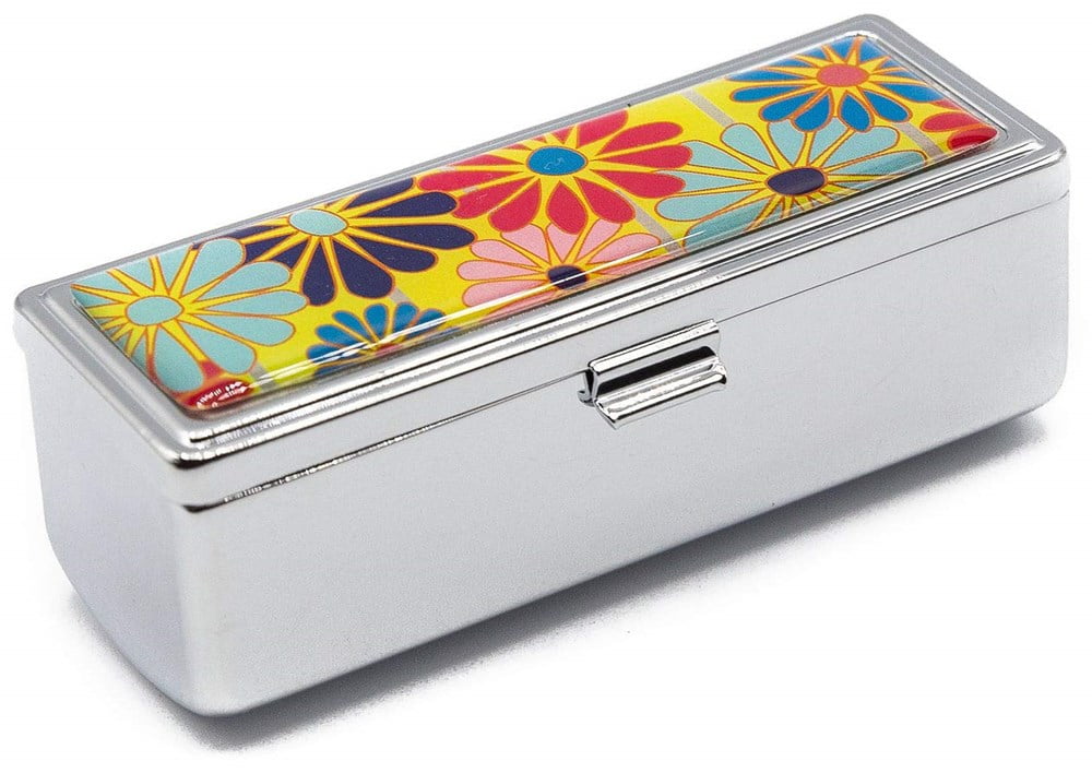 Boxed Travel Lipstick Case With Mirror