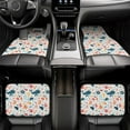 thumbnail image 7 of Wukai Sea Life 1 Front Car Floor Mats Four-Piece Set Front & Rear Universal Car Floor Mats for SUVs, Trucks, Sedans, 7 of 7