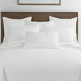 thumbnail image 3 of Homthreads - Emory Bedspread Set -King Bedspread + Two King Pillow Shams - Microfiber Waffle Jacquard - Scroll Leaf - White - Bedspread Size (120 x 118 in.) and Pillow Sham Size (36 x 20 in.), 3 of 5