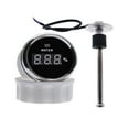 thumbnail image 1 of Digital Water Level Gauge Water Level Sensor 0-190 Ohm Fit Boat Car Fuel Level Gauge Meter With Red Backlight ,Easy to Install, 1 of 7