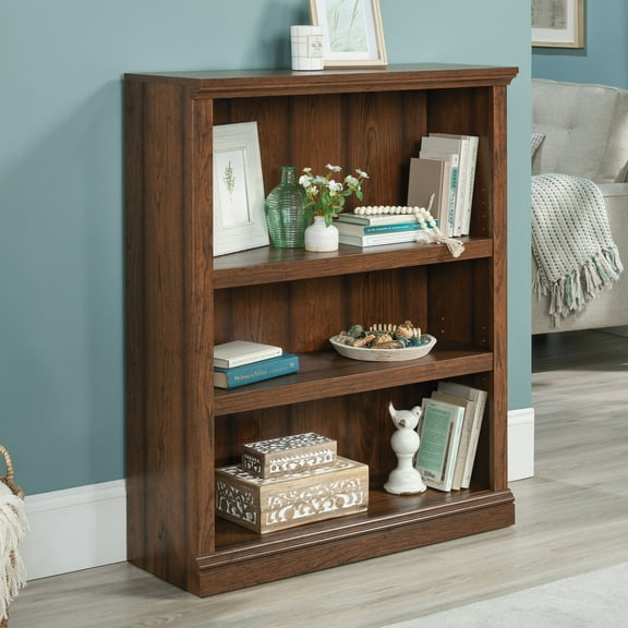 Sauder Select 3-Shelf Bookcase, Multiple Finishes