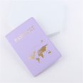 thumbnail image 3 of Funda de pasaporte con letras para hombre y mujer, funda de viaje para pareja, boda, CH43, nuevo mapa, 3 of 4