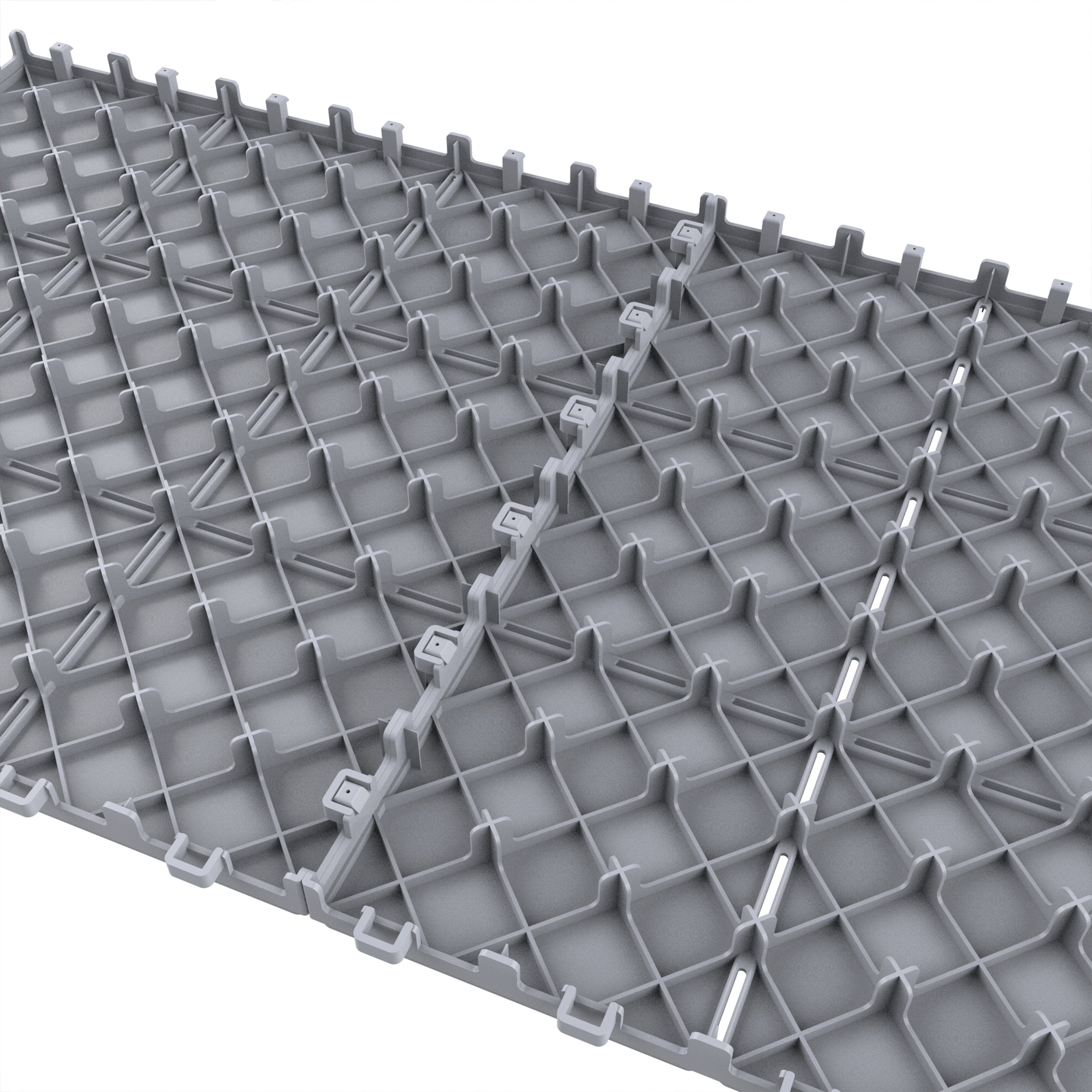 Patio and Deck Tiles 5 boxes 30 Tiles by Pure Garden (Grey)