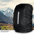 thumbnail image 2 of Waterproof Backpack Rain Cover Outdoor Travel Hiking Climbing Sports Bag Cover Foldable with Safety Reflective Strip Raincover, 2 of 8