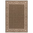 thumbnail image 2 of Safavieh Courtyard Derek Oriental Indoor/Outdoor Area Rug, Brown/Natural, 5'3" x 7'7", 2 of 15