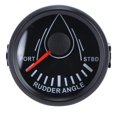 thumbnail image 2 of Rudder Angle Gauge Boat Rudder Angle Indicator 0-190ohm Rudder Angle Meter 52mm Universal Boat Rudder Angle Indicator 0-190ohm Signal With Rudder Sensor 9-32V Backlight Gauge For, 2 of 8