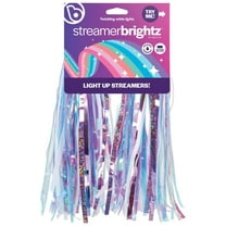 Brightz StreamerBrightz LED Light up Bike Streamers Bicycle Grip Handlebar Tassels, 2-Pack