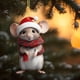 thumbnail image 1 of Adornos Navideños para Ratones, Árboles de Navidad, Decoración Del Hogar, Adornos para El Coche, Regalos de Navidad., 1 of 5