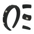 thumbnail image 3 of Unique Bargains 1 Pc Butterfly Faux Pearls Headbands for Women Black, 3 of 6