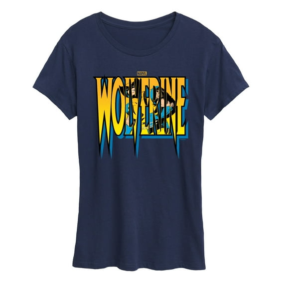 Marvel Wolverine - Logo - Women's Short Sleeve Graphic T-Shirt