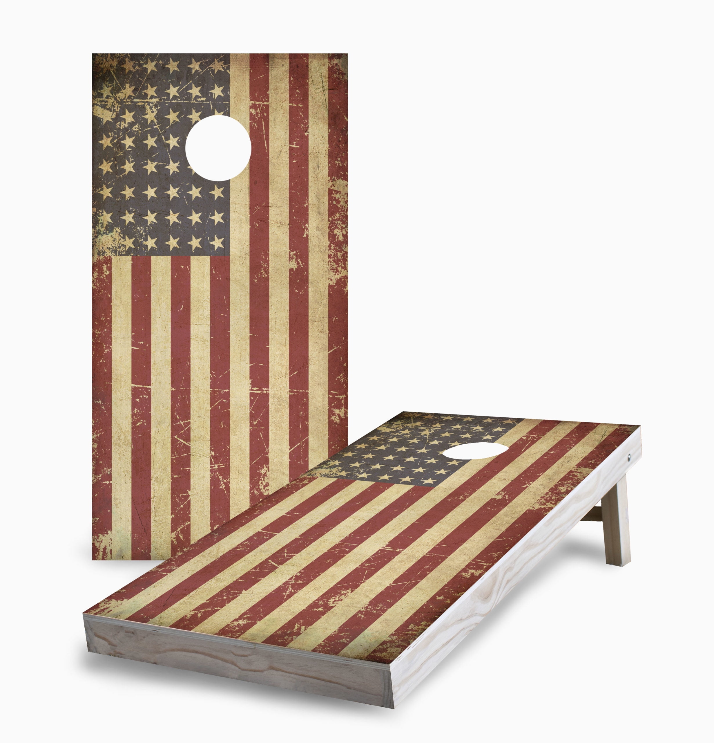 American Flag Cornhole Board set 