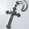 thumbnail image 3 of AOOOWER for Cross Bat Necklace Gothic Necklace Fashion Jewelry for Women Men, 3 of 6