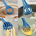 thumbnail image 2 of TIELUTT 2PCS Functional Whisk Food Holder Holder Baking Tool Egg Whisk Stick Manual Mini Kitchen Utensils Shaker Cup Stainless Steel Hand Mixer Hand Mixer Dough Hook Stainless Steel Mixing Cup, 2 of 4