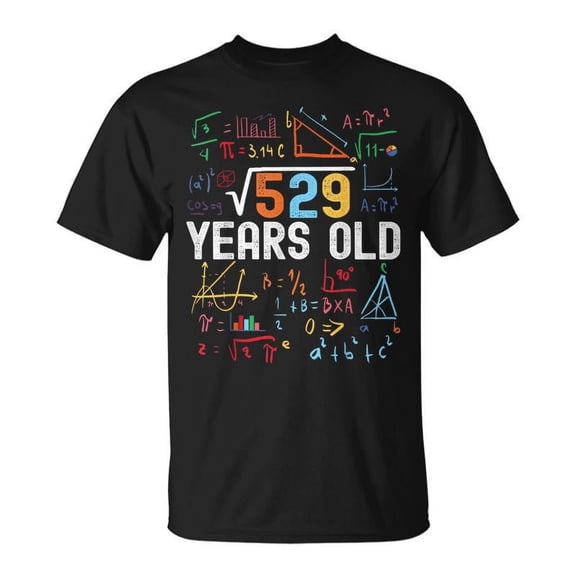SR Square Root Of 529 23Rd Birthday 23 Years Old Birthday T-shirt